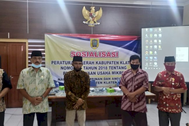 SOSIALISASI PERDA KAB. KLATEN NO 11 TAHUN 2018 TENTANG PEMBERDAYAAN USAHA MIKRO