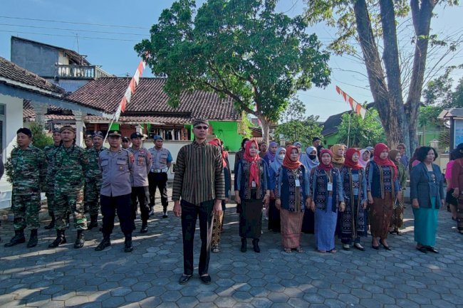 UPACARA PERINGATAN HARI JADI KAB KLATEN YANG KE 219 TAHUN 2023 DI KECAMATAN JOGONALAN