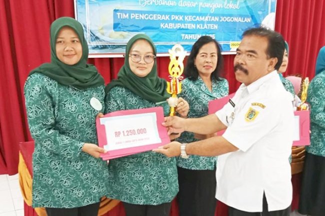 TP PKK Desa Joton Raih Juara I Lomba B2SA Kecamatan Jogonalan, Siap Melaju ke Tingkat Kabupaten