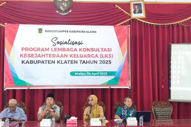 SOSIALISASI PROGRAM LK3 KABUPATEN KLATEN TAHUN 2025 DI KECAMATAN JOGONALAN