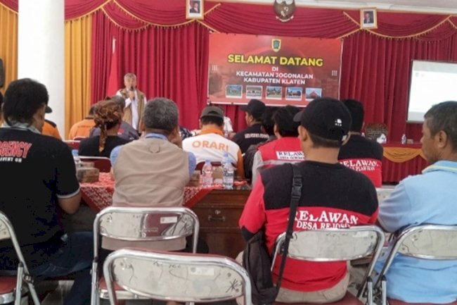 Sosialisasi dan Mitigasi Kebencanaan Serta Pembentukan Tim Reaksi Cepat (TRC) di Kecamatan Jogonalan