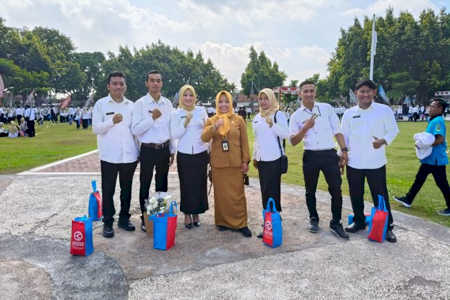 Empat PPPK Paruh Waktu Kecamatan Jogonalan Resmi Diangkat oleh Bupati Klaten