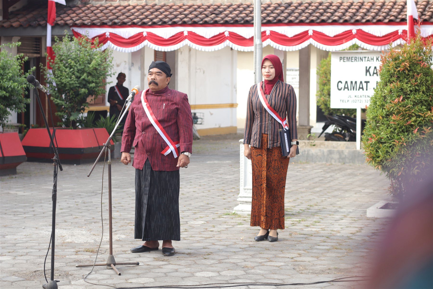 Kecamatan Jogonalan Gelar Upacara Peringatan Hari Jadi ke-220 Kabupaten Klaten Tahun 2024