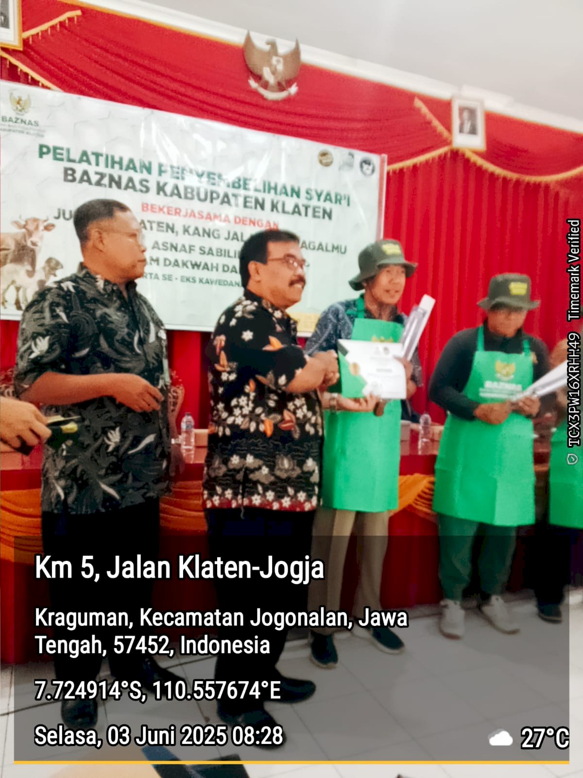 Pelatihan Penyembelihan Syar’i Digelar Baznas Klaten Bekerjasama dengan JAGALMU Klaten: Upaya Edukasi dan Pemberdayaan Jagal se-Eks Kawedanan Gondang