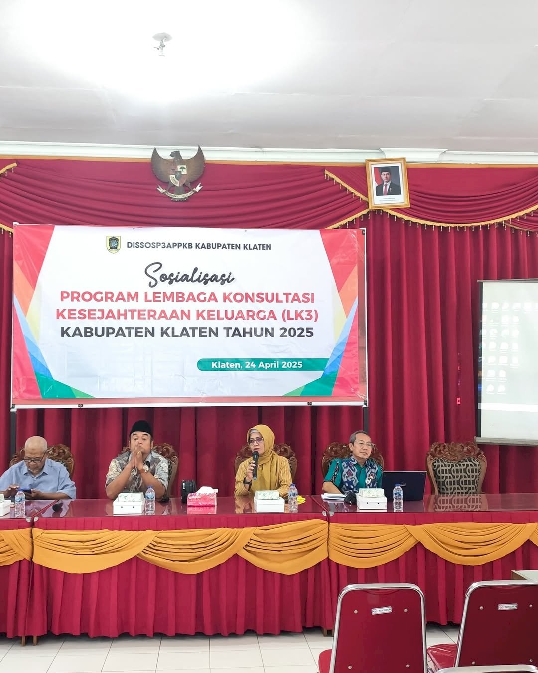 SOSIALISASI PROGRAM LK3 KABUPATEN KLATEN TAHUN 2025 DI KECAMATAN JOGONALAN
