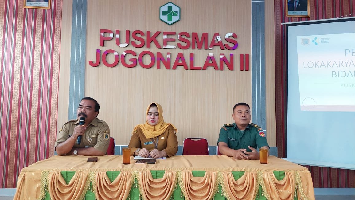 Rakor Lintas Sektoral di Puskesmas Jogonalan II, Camat Jogonalan Tegaskan Pentingnya Sinergi Layanan Kesehatan dan Pemerintahan