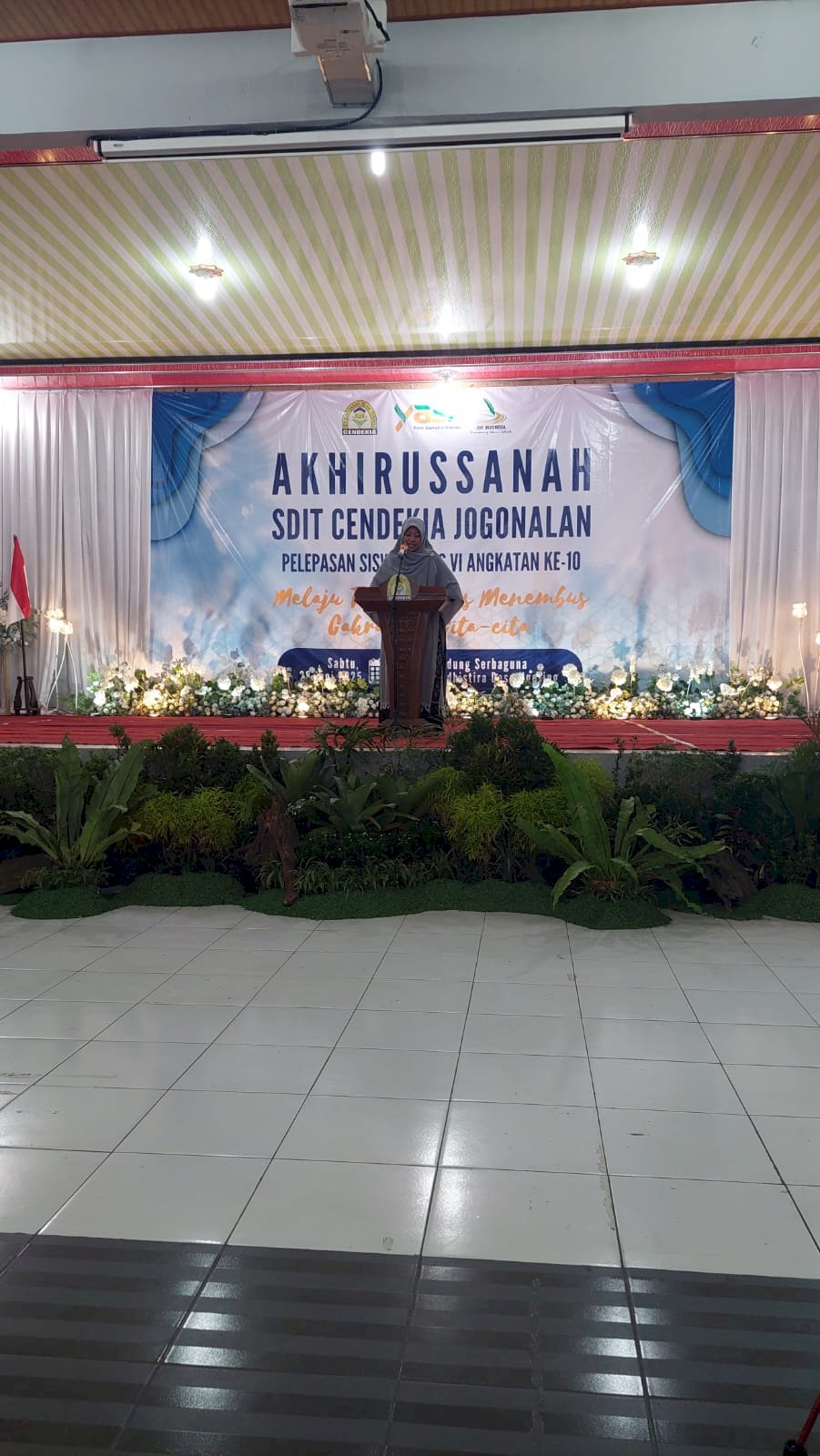 Meriah dan Haru, Akhirussanah SDIT Cendekia Dihadiri Kasubag Umum Kepegawaian Kecamatan Jogonalan