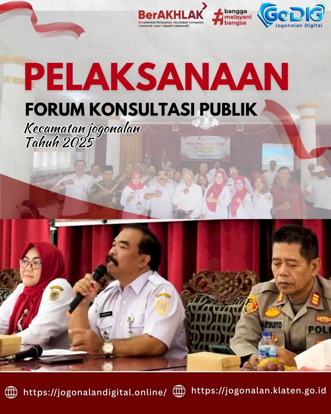 Kecamatan Jogonalan Luncurkan Inovasi GoDIG Jogonalan Digital untuk Dukung Program Prioritas Bupati Klaten: Bela dan Beli Produk UMKM Lokal