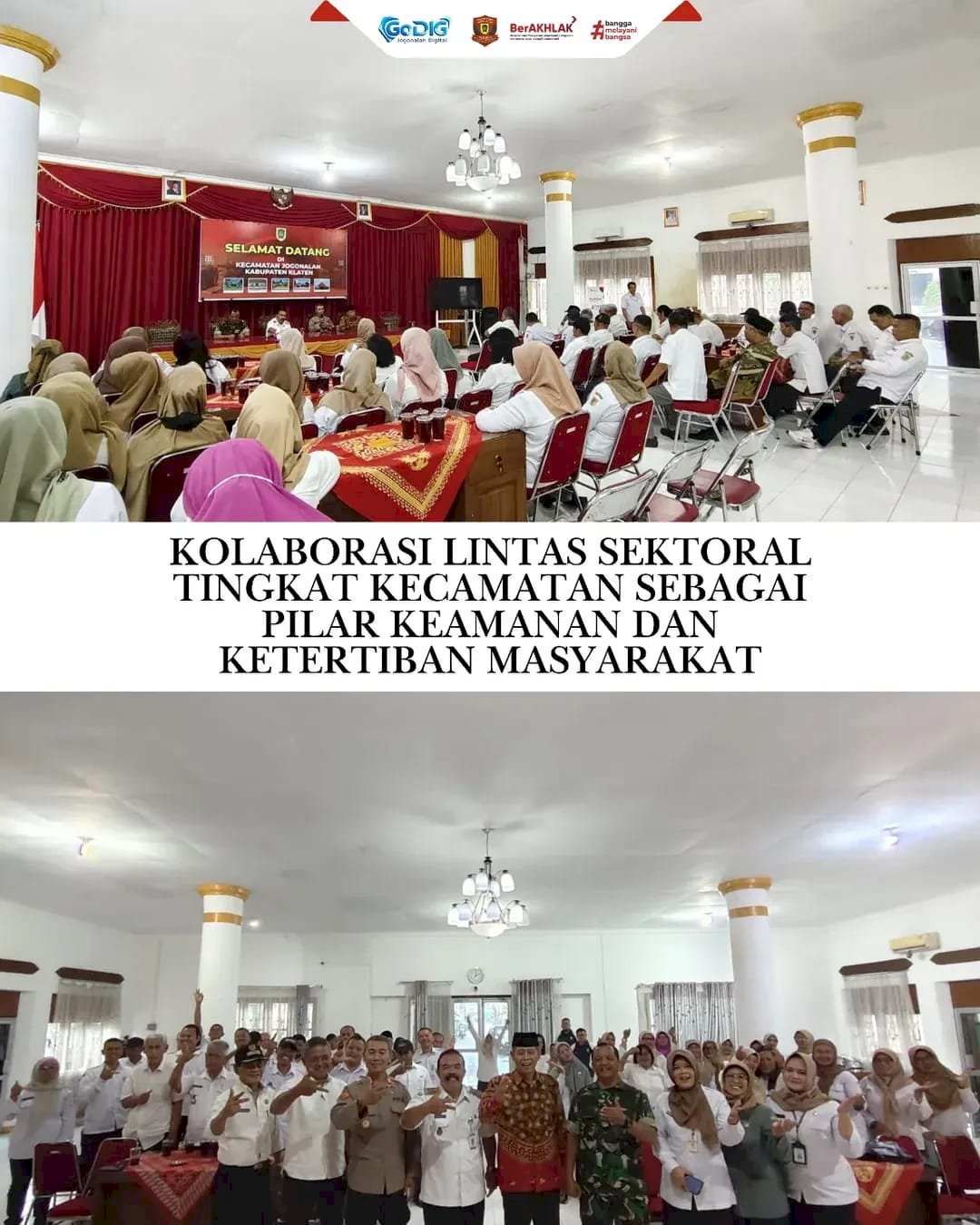 Kolaborasi Lintas Sektoral Tingkat Kecamatan Sebagai Pilar Keamanan dan Ketertiban Masyarakat 