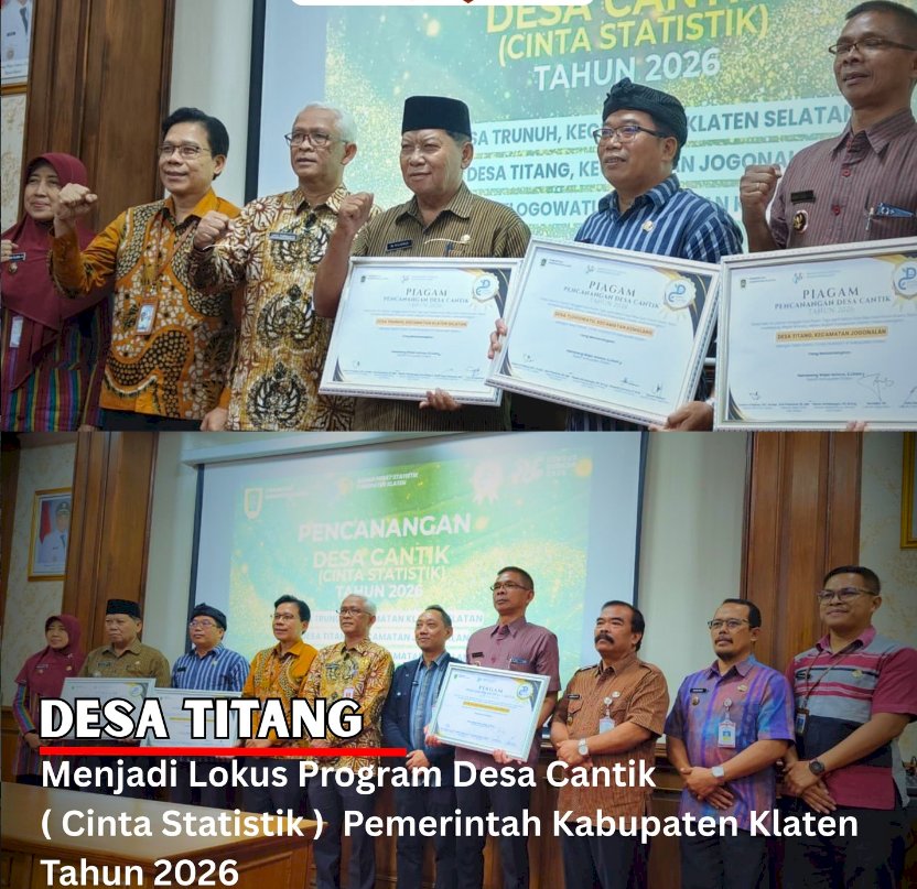 Desa Titang Ditetapkan sebagai Lokus Program Desa Cantik Tahun 2026